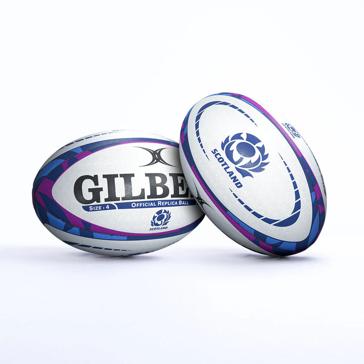 Ballon de rugby réplique Gilbert Scotland taille 4