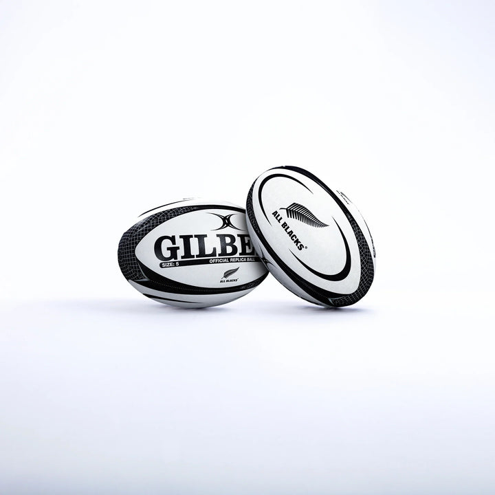 Ballon de rugby réplique Gilbert All Blacks taille 4