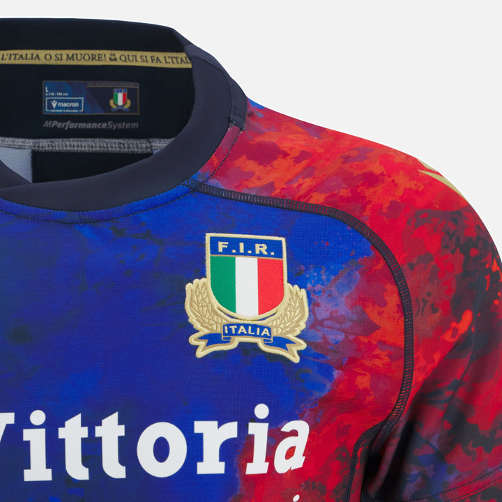 Maillot d'entraînement de rugby Macron Italie Rugby 2025/26 pour homme