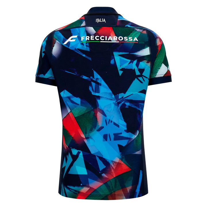 Macron Italië Rugby Training Rugby Shirt Heren