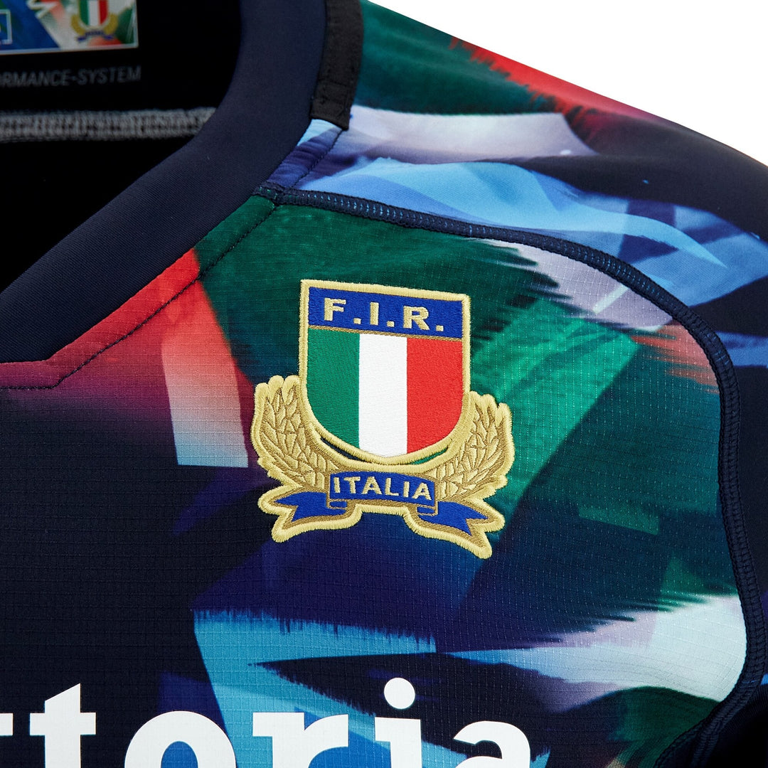 Macron Italië Rugby Training Rugby Shirt Heren