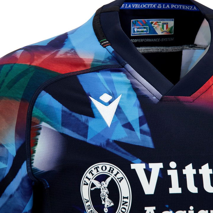 Macron Italië Rugby Training Rugby Shirt Kids