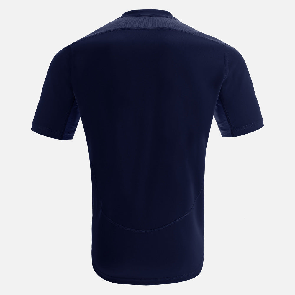 Maillot de rugby Macron Peridot Bleu marine Adulte