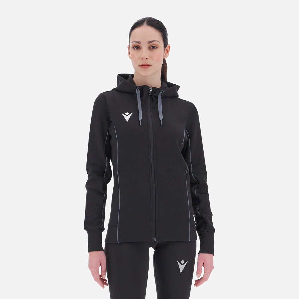 Sweat Macron Bass Femme Noir