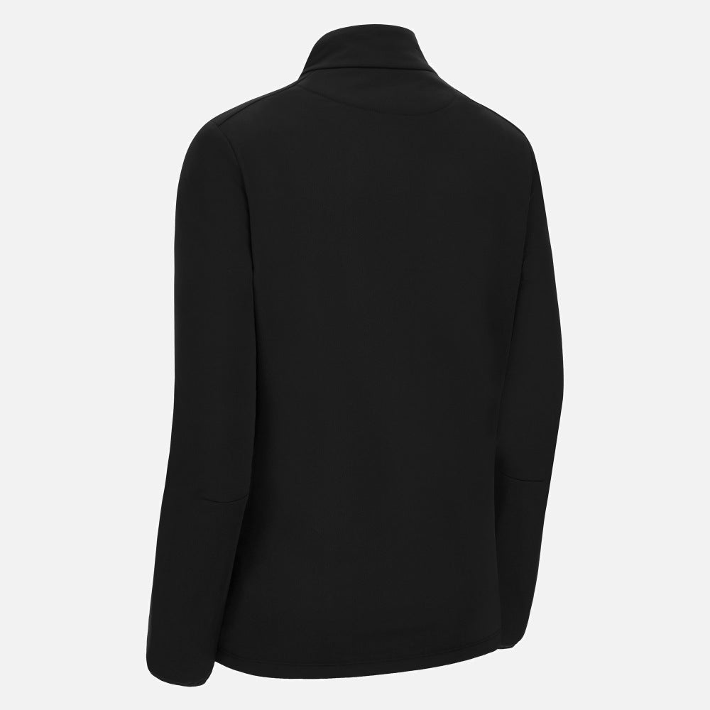 Haut Macron Maira 1/4 Zip Femme Noir