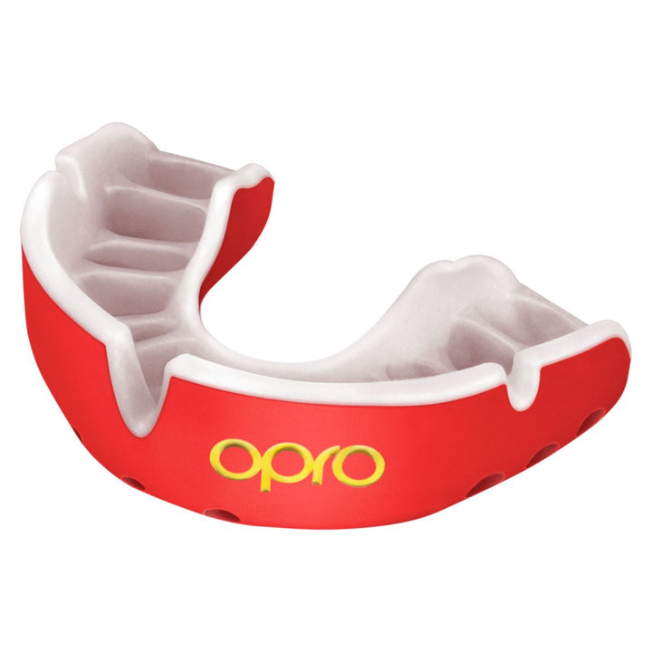 Protège-dents OPRO Gold Ultra Fit Rouge/Blanc
