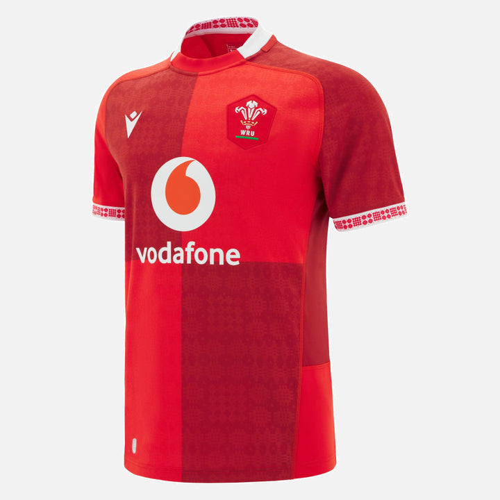 Maillot Macron Pays de Galles Rugby Domicile Réplique 2025/26 Homme