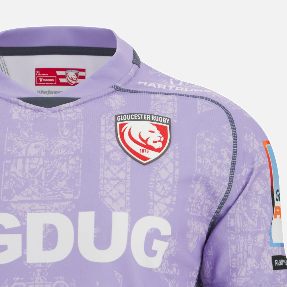 Macron Gloucester Rugby Survêtement 2025/26 Homme