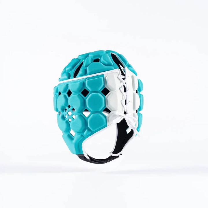 Gilbert Octane Scrumcap Aqua/White Junior