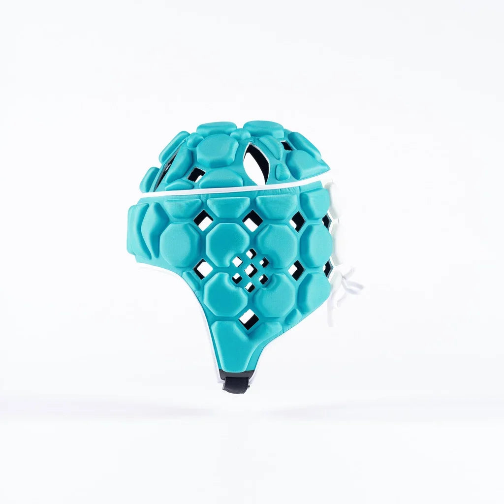Gilbert Octane Scrumcap Aqua/White Senior