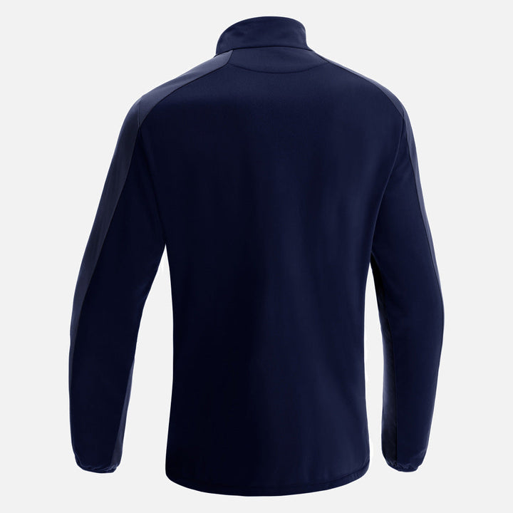 Maillot Macron Arno 1/4 Zip Senior Bleu Marine