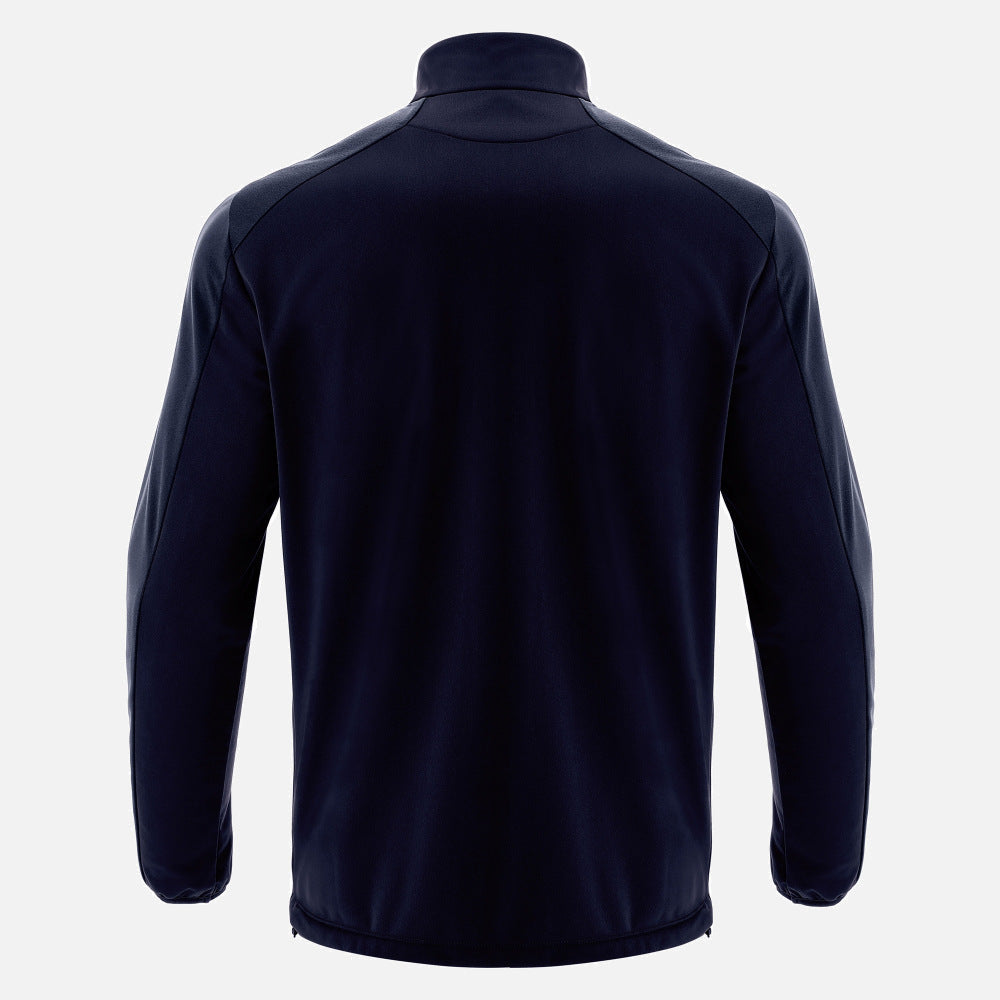 Maillot Macron Arno 1/4 Zip Senior Bleu Marine