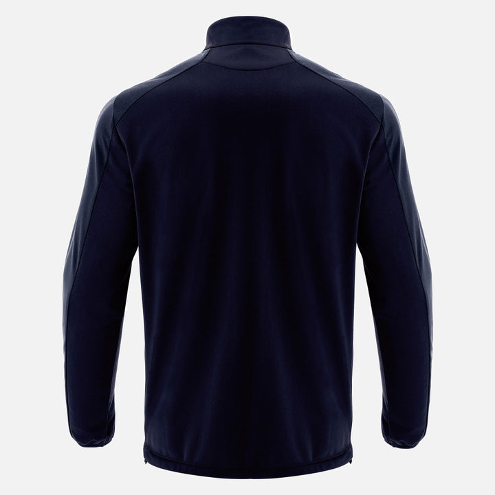 Maillot Macron Arno 1/4 Zip Senior Bleu Marine