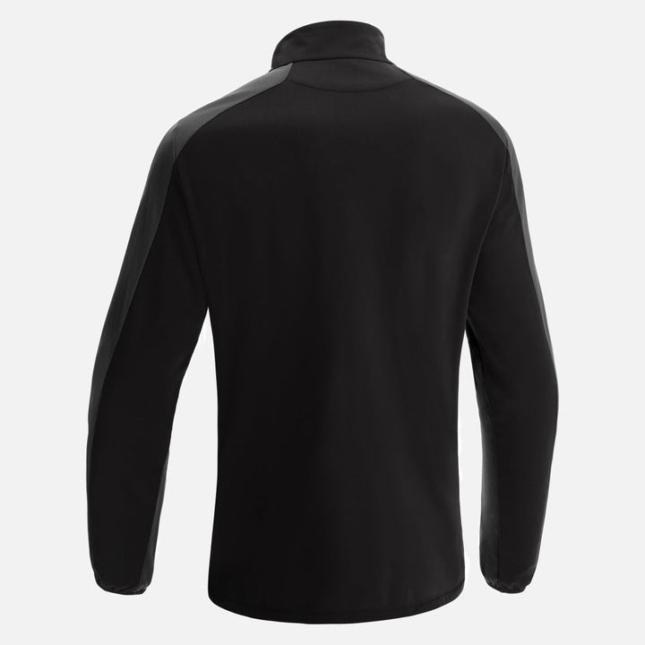 Macron Arno 1/4 Zip Jersey Senior Noir