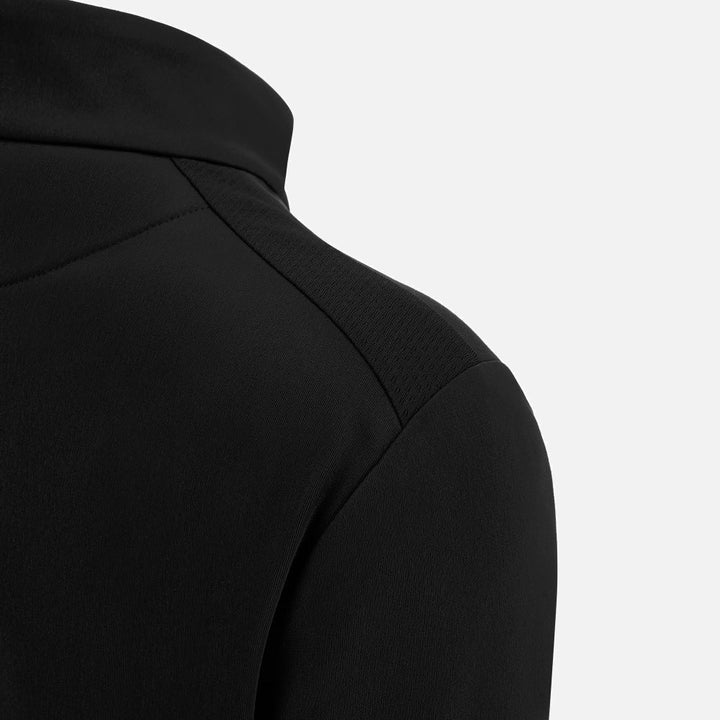 Haut Macron Maira 1/4 Zip Femme Noir
