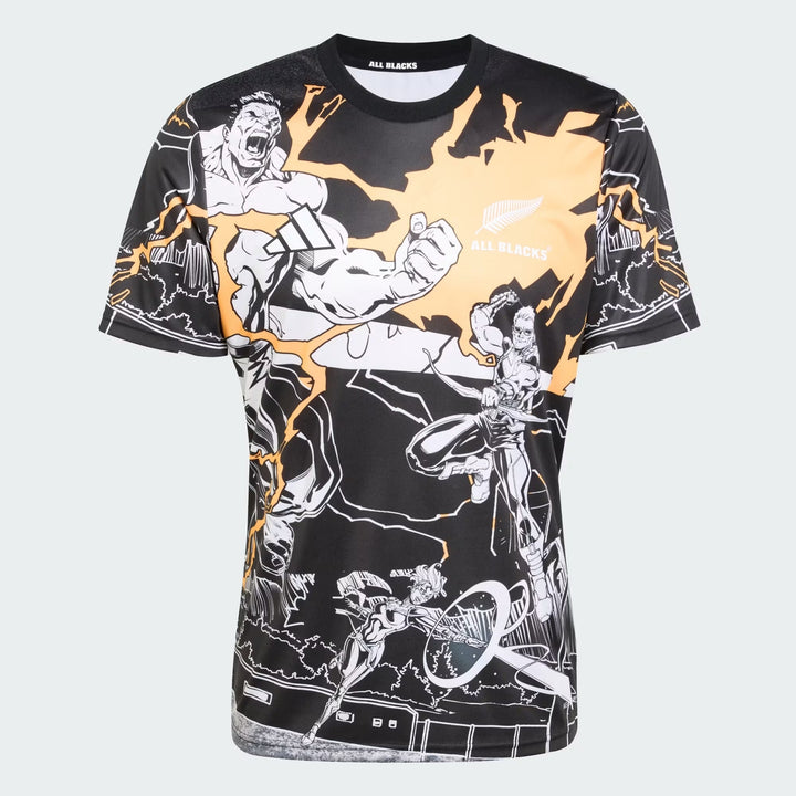 adidas All Blacks x Marvel Captains Run Shirt Men