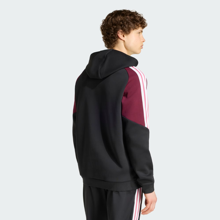adidas All Blacks Hoodie Zwart Maroon Heren