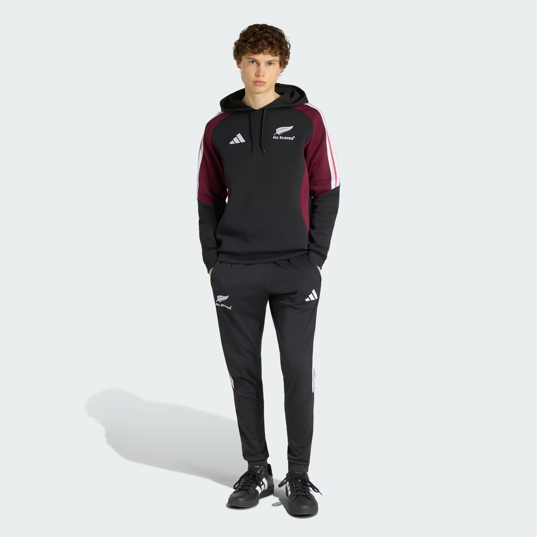 adidas All Blacks Hoodie Zwart Maroon Heren