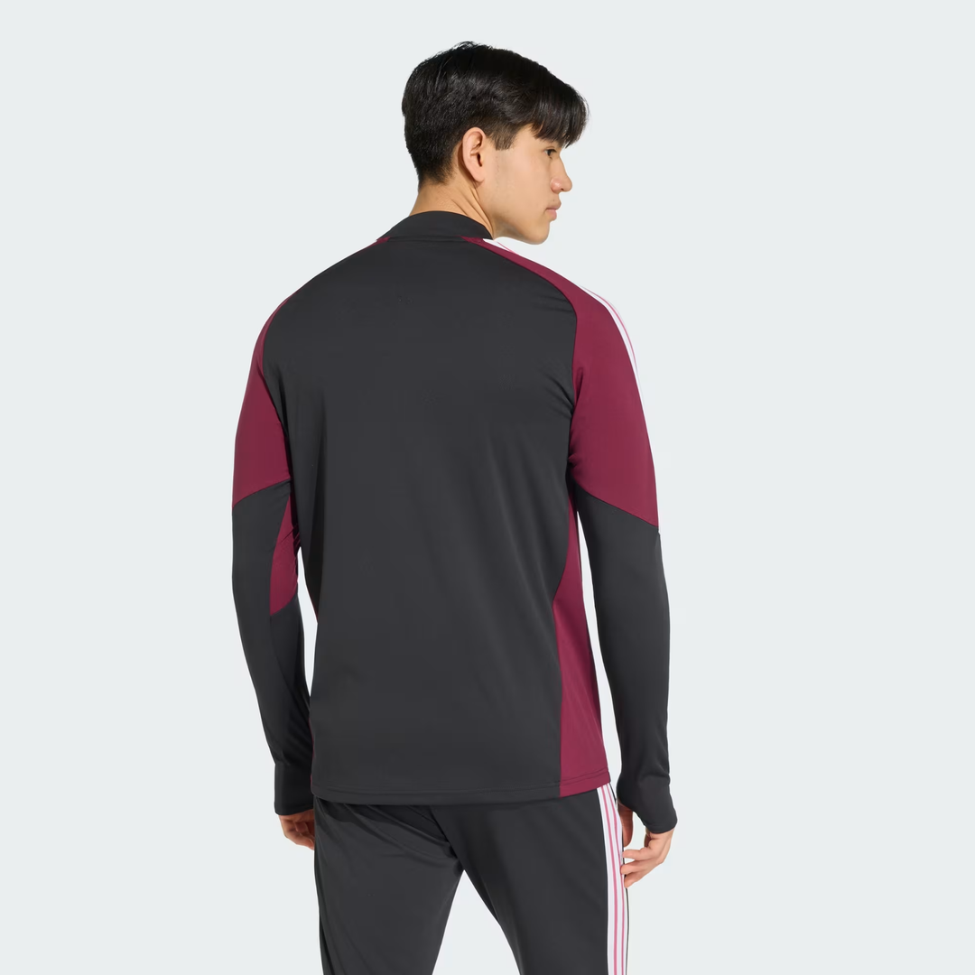 adidas All Blacks Training Top Heren Zwart Maroon
