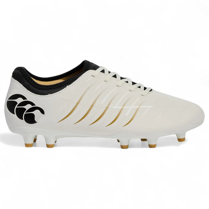 Chaussures de rugby Canterbury Phoenix 2.0 Team FG blanches
