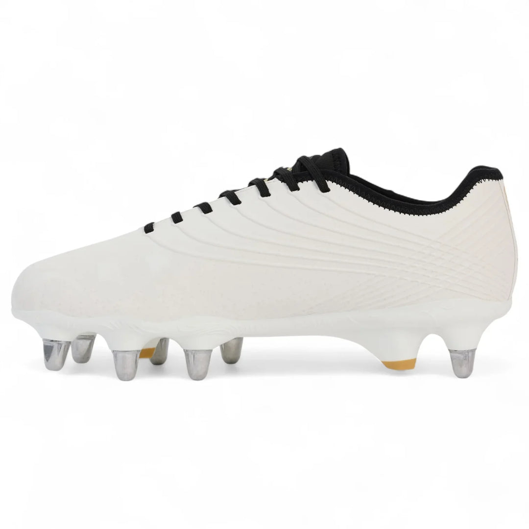 Canterbury Stampede Groundbreak Pro SG Rugby Boots White