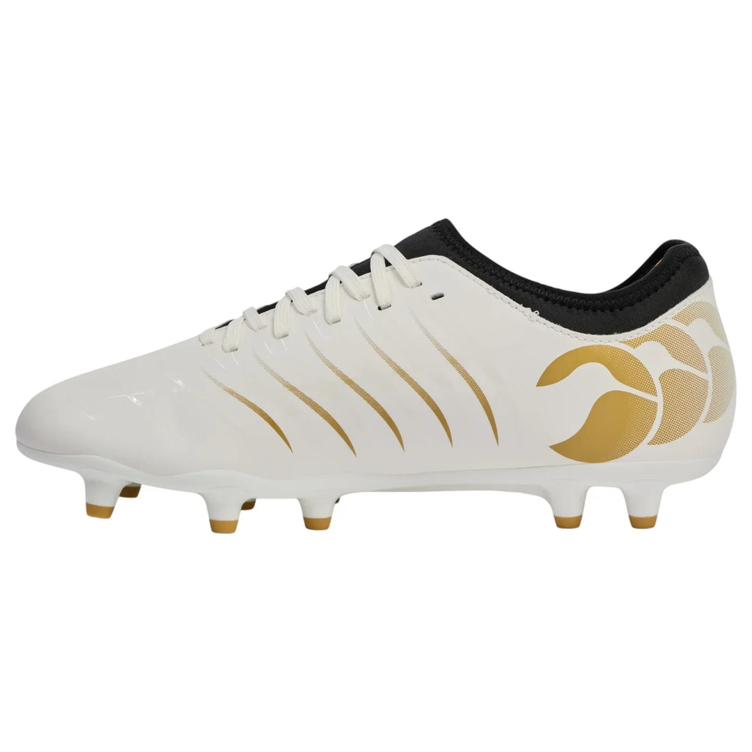 Chaussures de rugby Canterbury Phoenix 2.0 Team FG blanches