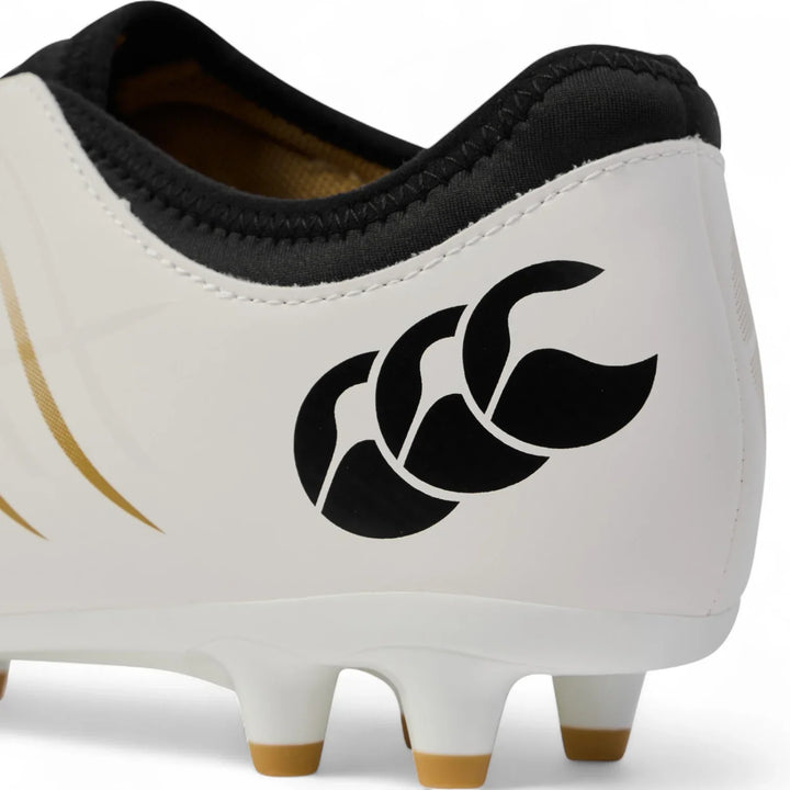 Chaussures de rugby Canterbury Phoenix 2.0 Team FG blanches