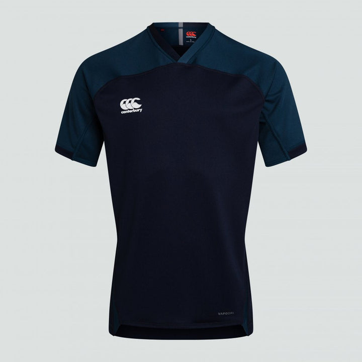 Maillot de rugby Canterbury Vapodri Evader bleu marine