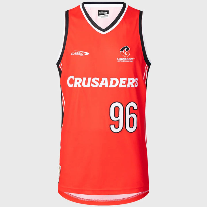 Maillot de basket-ball Crusaders Super Rugby Rouge 2025 