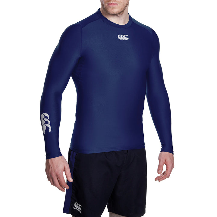 Canterbury Thermoreg Manches Longues Senior Bleu Marine