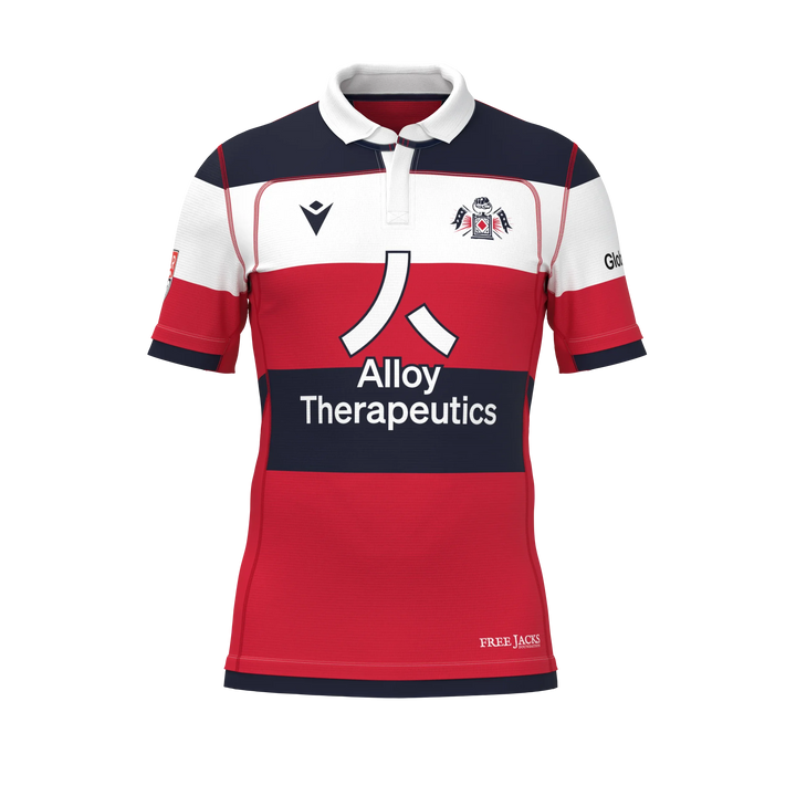 Maillot extérieur Macron New England Free Jacks 2025 Réplique Homme