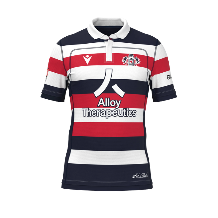 Maillot domicile Macron New England Free Jacks 2025 Réplique Enfant