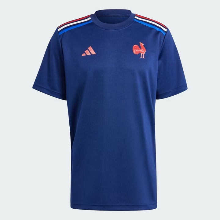 T-shirt Adidas France Rugby Domicile Supporter Homme