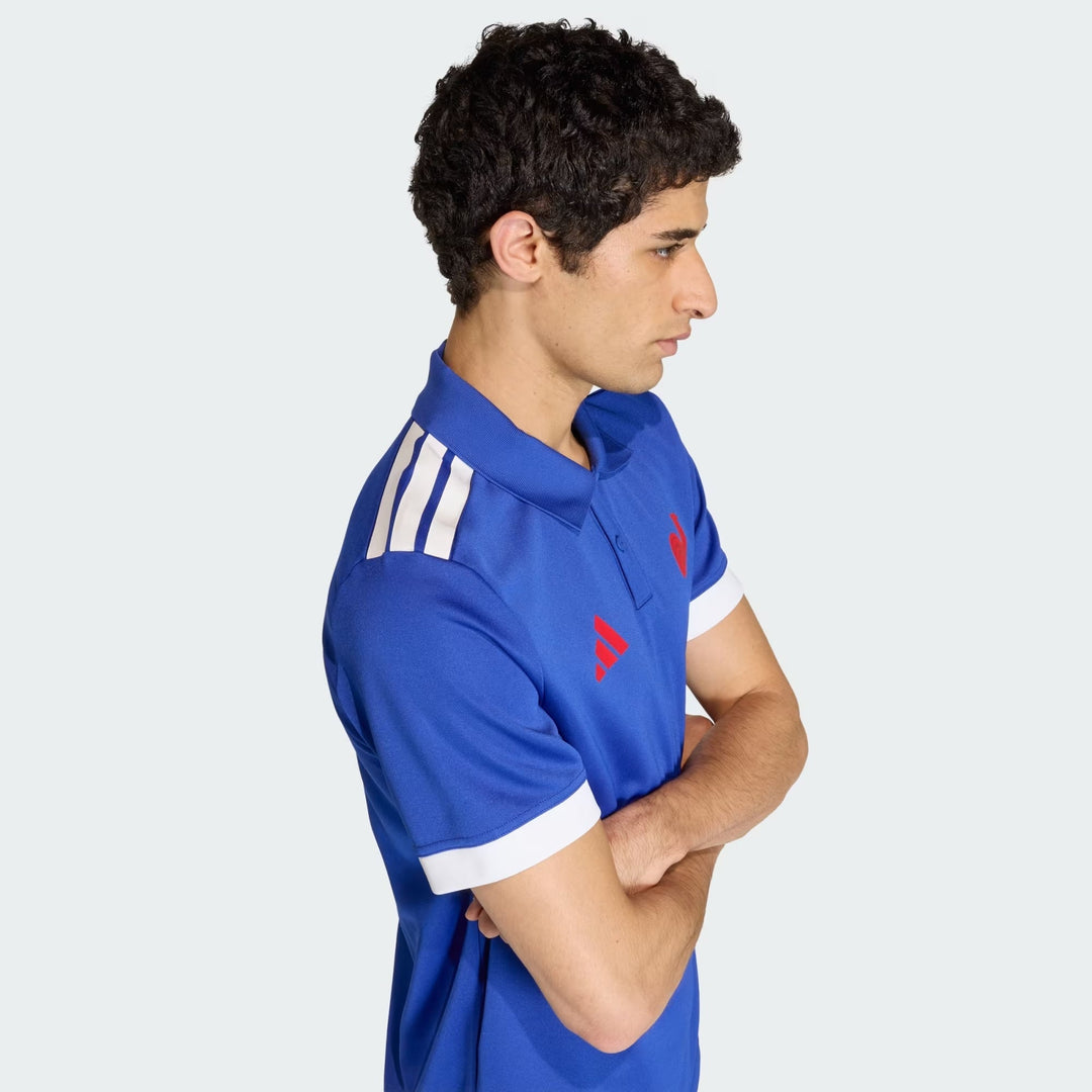 adidas France Rugby Supporters Replica Home Polo Men