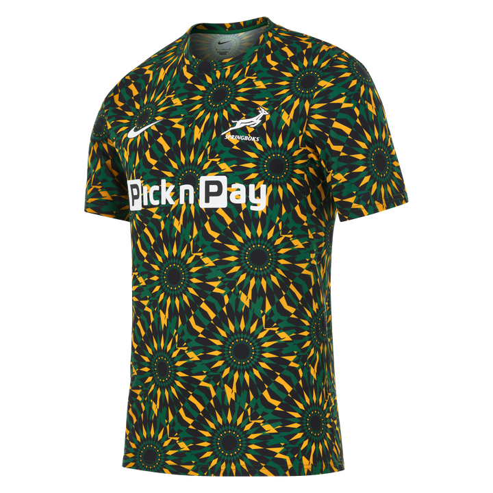 Nike Springboks Men's Pre-Match Rugby Shirt