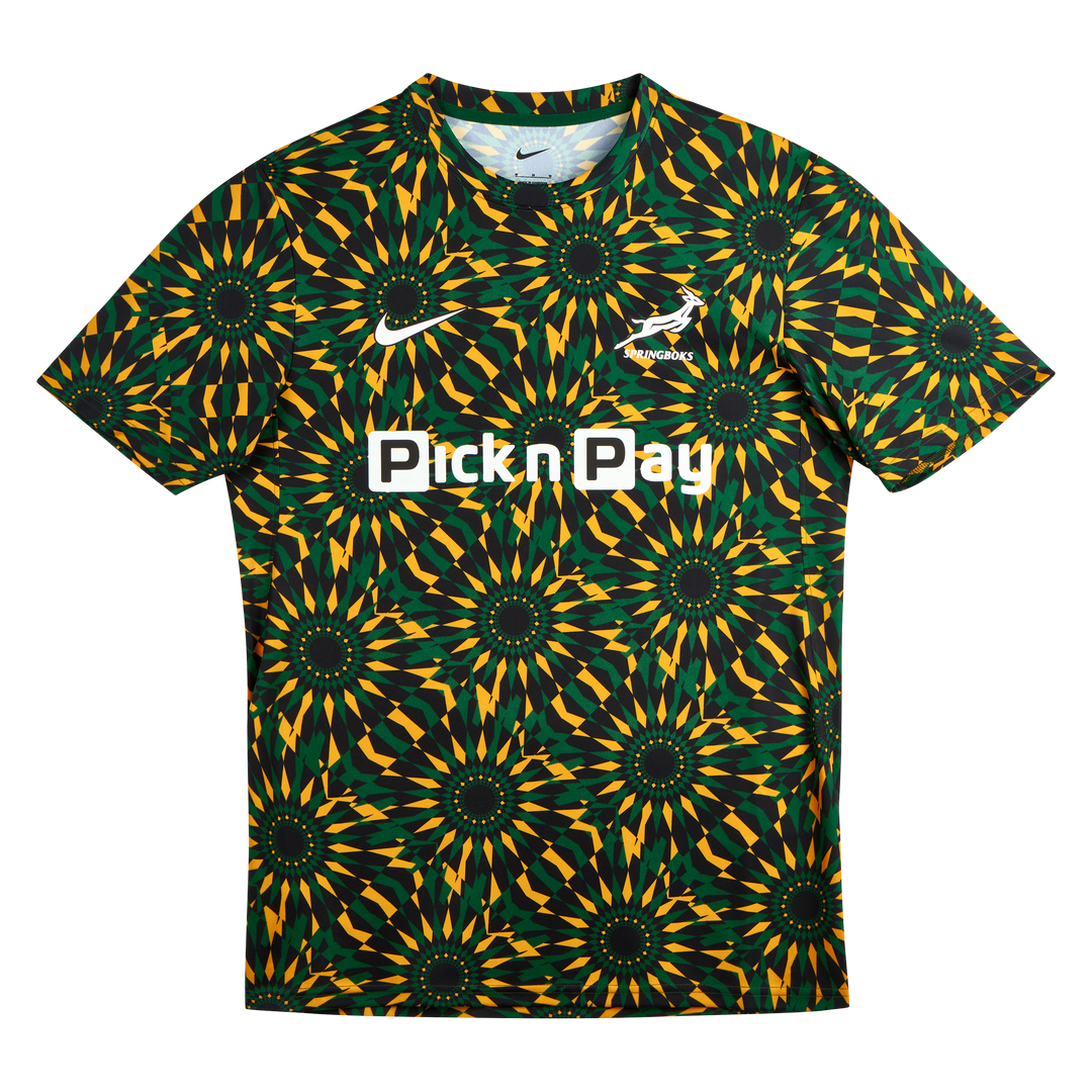 Nike Springboks Men's Pre-Match Rugby Shirt