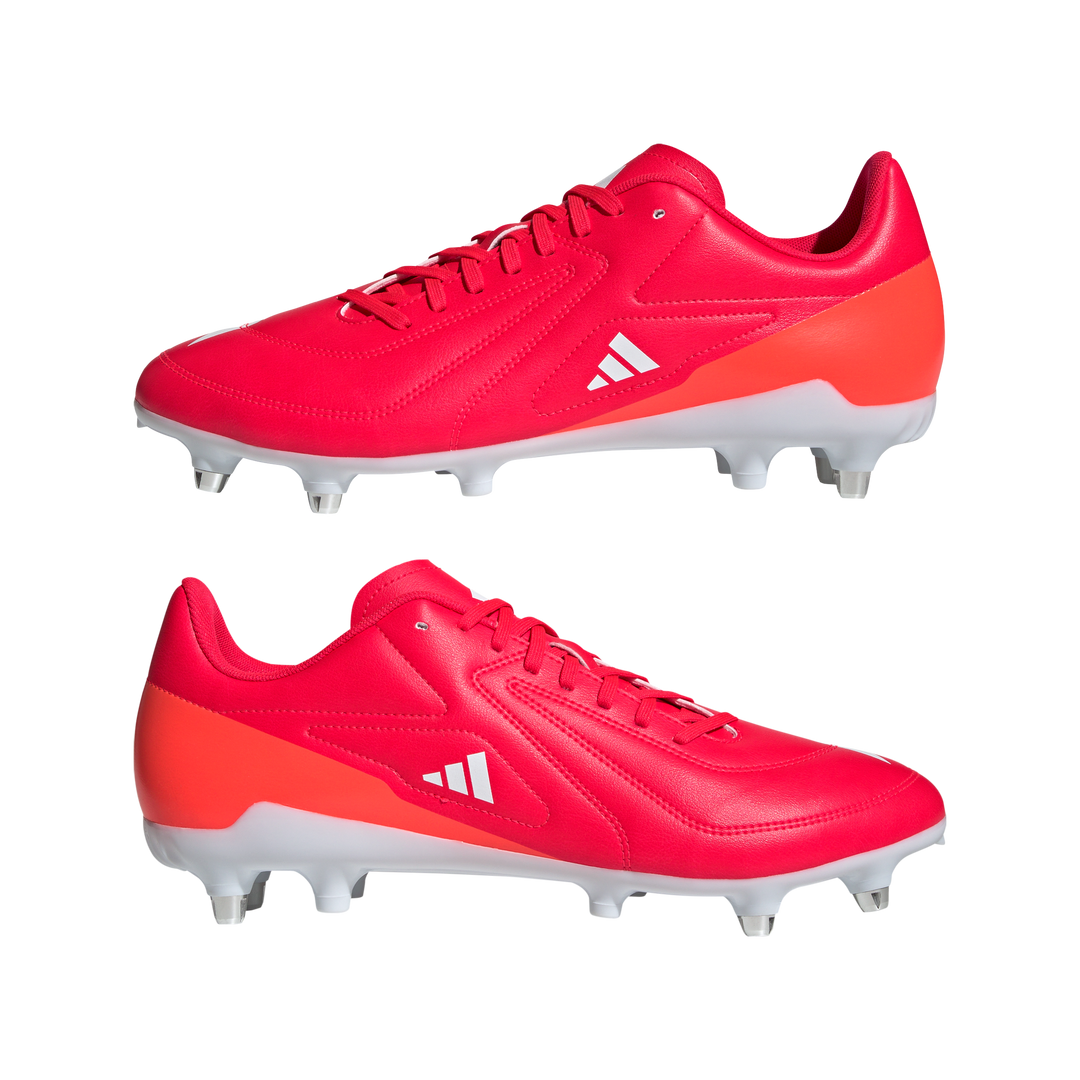 Chaussures de rugby Adidas RS15 SG Rouge lucide