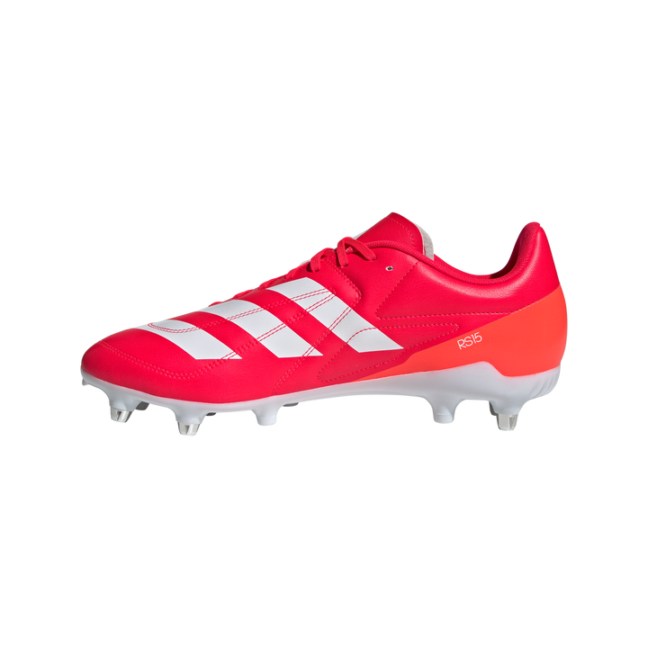 Chaussures de rugby Adidas RS15 SG Rouge lucide