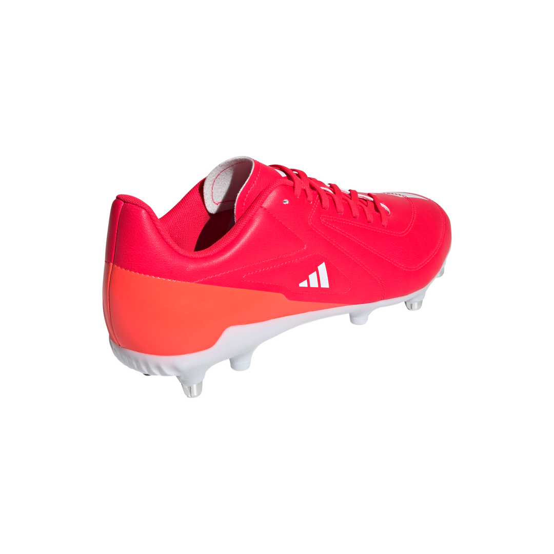Chaussures de rugby Adidas RS15 SG Rouge lucide