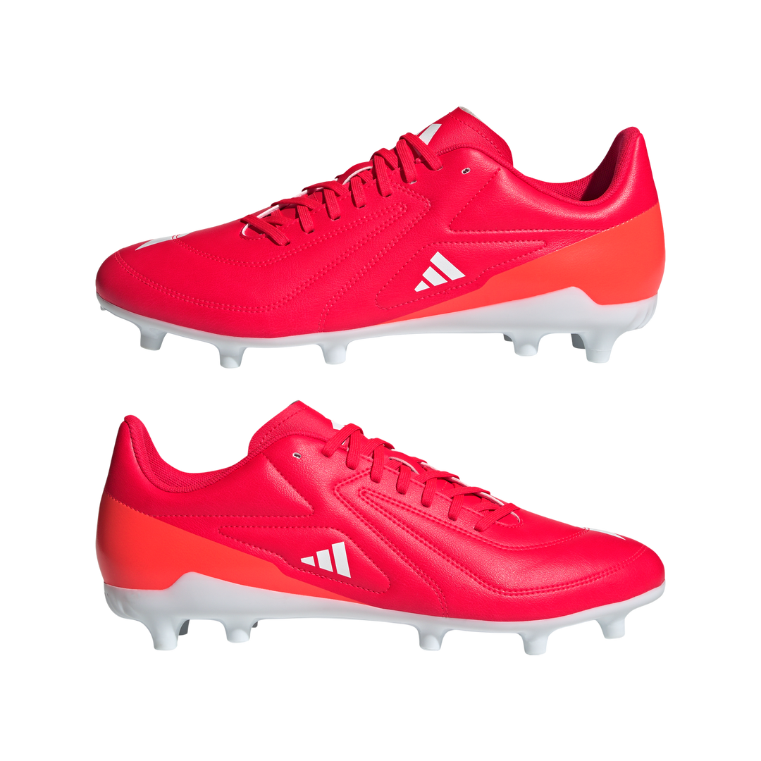 Chaussures de rugby Adidas RS15 FG Rouge lucide