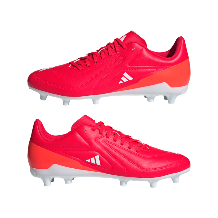Chaussures de rugby Adidas RS15 FG Rouge lucide