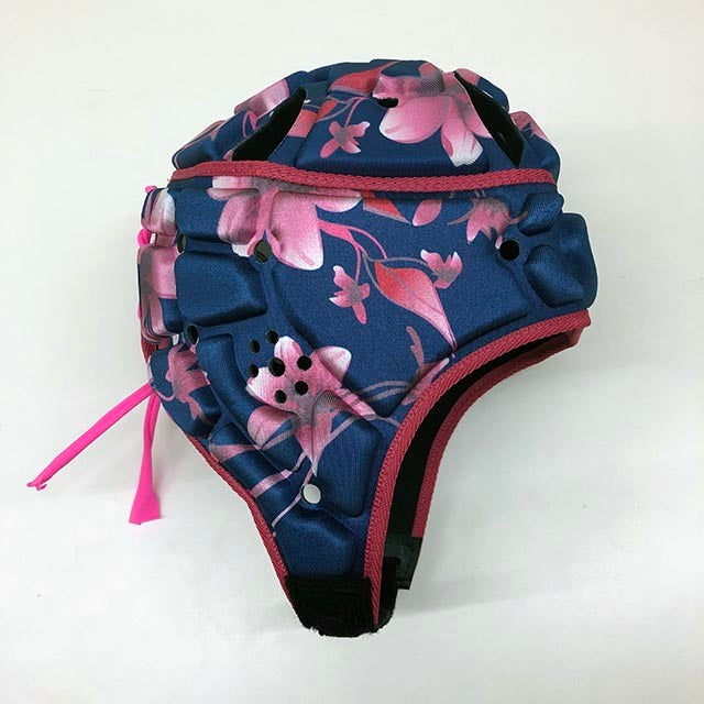 Casque de protection Impact Rugby Floral Navy
