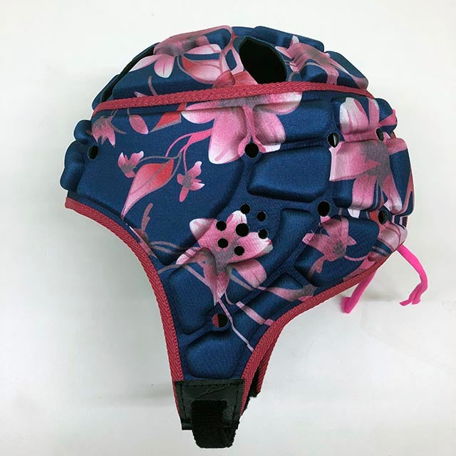 Casque de protection Impact Rugby Floral Navy