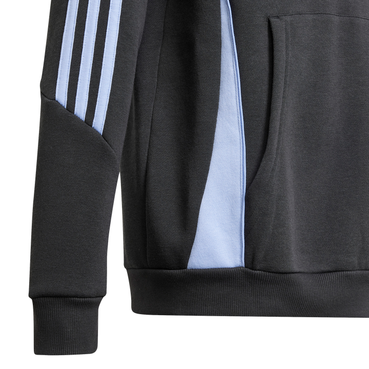 Sweat à capuche de rugby Adidas All Blacks pour enfant Bleu Spark