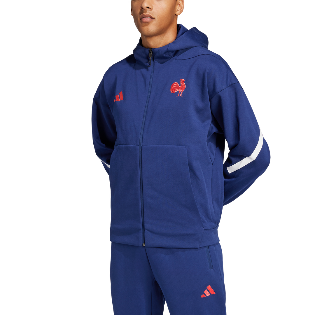 Sweat à capuche Adidas France Travel ZNE