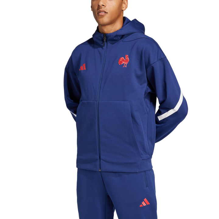 Sweat à capuche Adidas France Travel ZNE