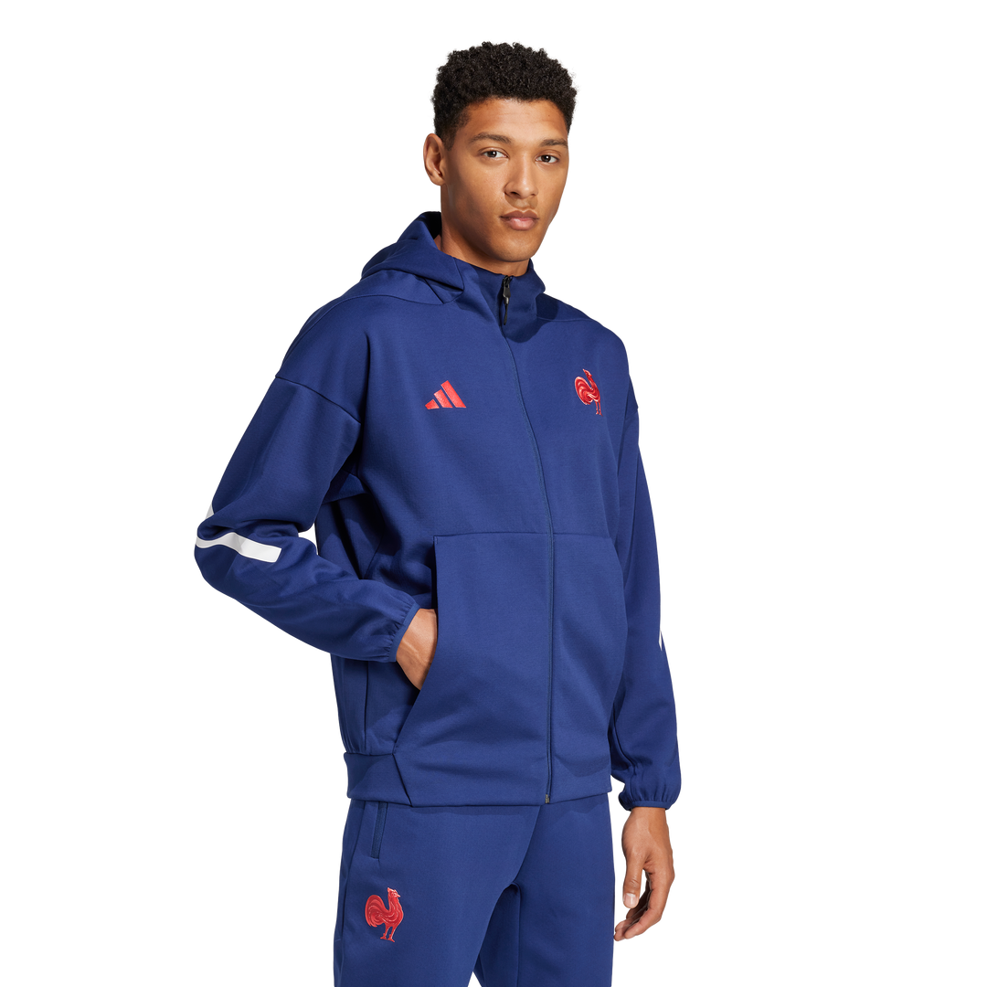Sweat à capuche Adidas France Travel ZNE