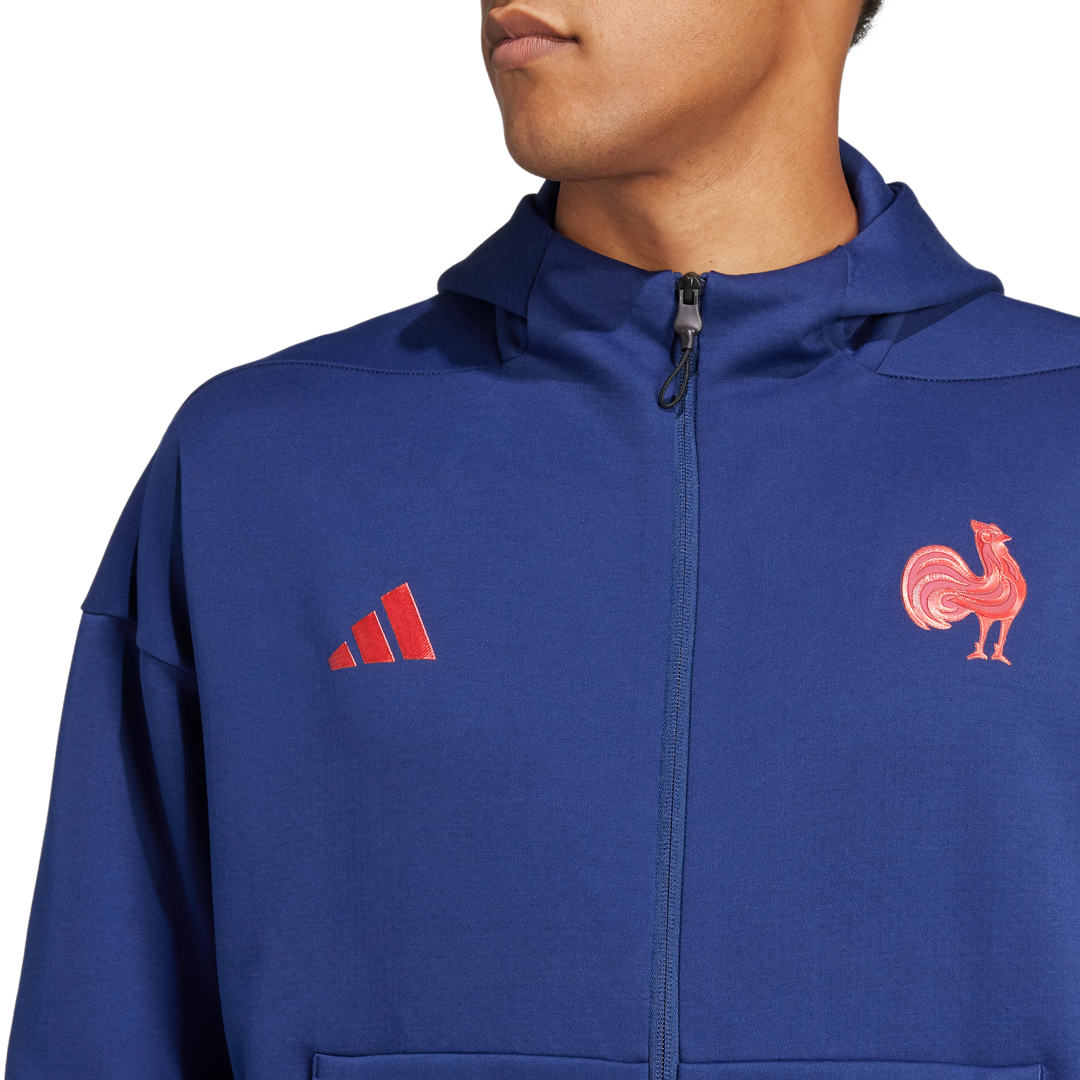 Sweat à capuche Adidas France Travel ZNE
