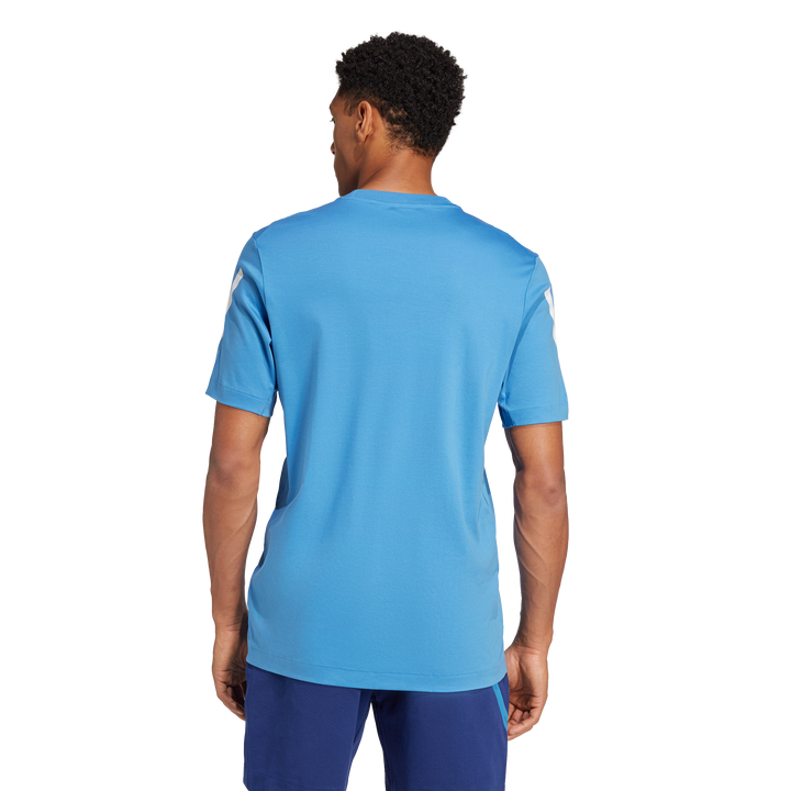 T-shirt Adidas France Travel ZNE Homme Bleu Clair