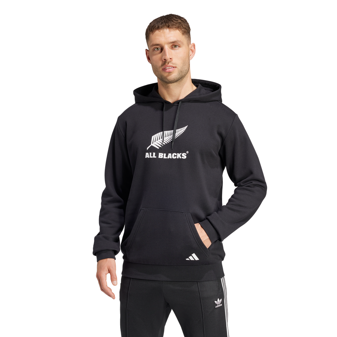 Sweat à capuche avec logo All Blacks noir pour homme